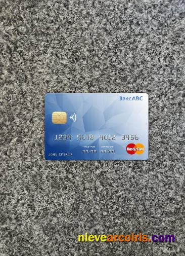 Botswana ABC bank mastercard photolook